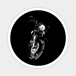 Papa Hash Apparel: B&W bike Magnet